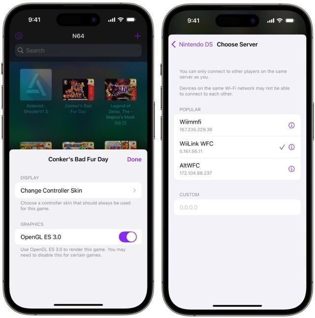 为iPhone添加了多人游戏、手柄皮肤等功能龙8国际头号玩家最新Delta模拟器测试版(图1)